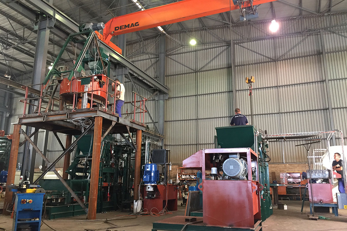 Block Machine and Plant Upgrades, Improved Plant Performance